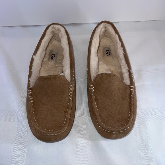 Women Ugg Ansley Chestnut Slippers - Picture 1 of 9